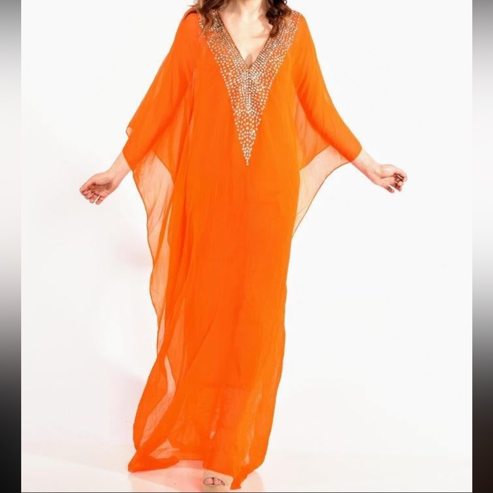 Orange Kaftan